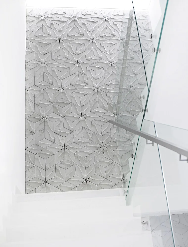 
Architectural concrete tiles 