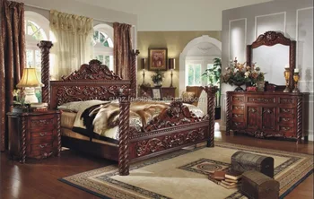 Pakistan Handmade Furniture Oversized Bedroom Furniture Classic