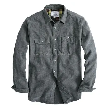 grey colour denim shirt