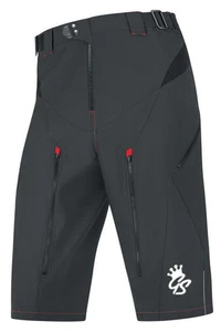 GS hombres 3D acolchada bicicleta de montaÃ±a ciclismo Shorts holgados extraÃ­ble de malla de Linner ropa interior