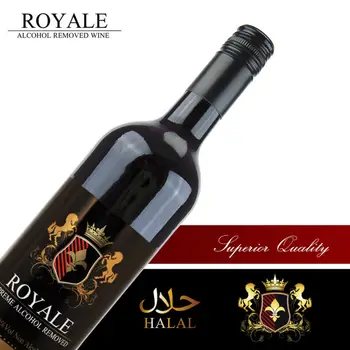 Royale Non Alcoholic Red Halal Wine - Buy Non Alcoholic Red Wine,Non ...