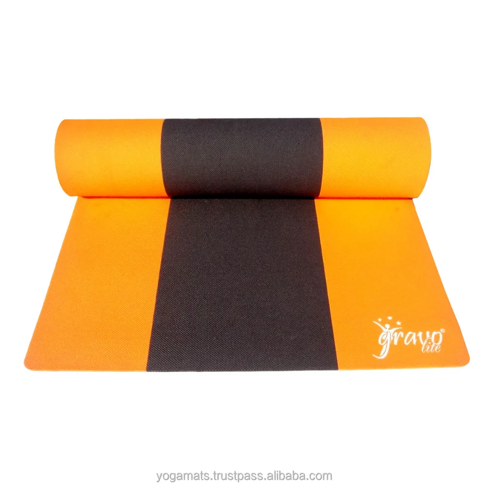 Gravolite Triple Color Yoga Mat For 