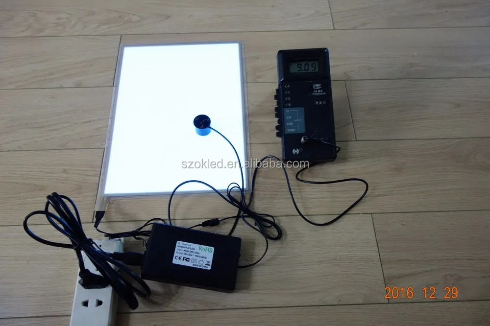 A4 Led El Panel Electroluminescent Paper Neon Sheet Backlight