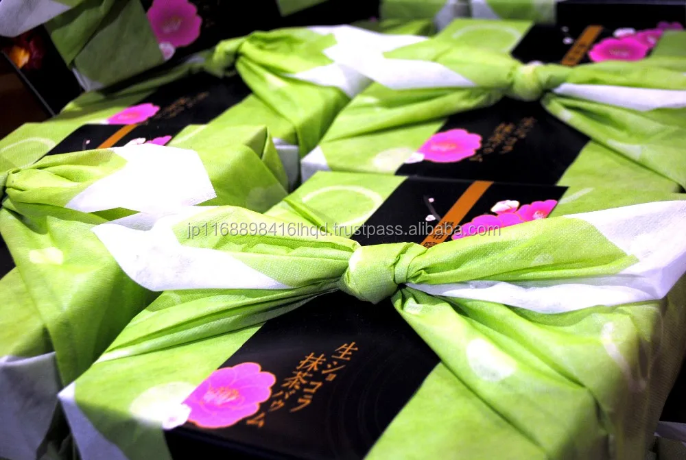 
Rich and very gourmet Japanese sweet best green tea GREEN TEA CHOCOLATE BAUMKUCHEN for birthday cake 