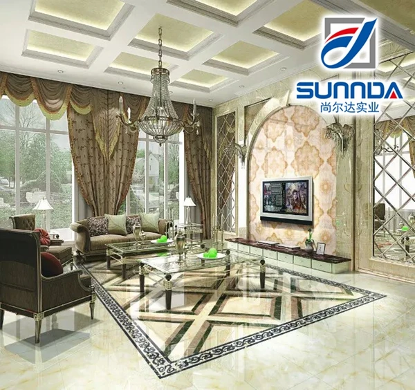 2016 Year Best Design Clean Porcelain Floor Tile Marble Look