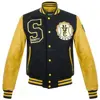 Custom Mens Varsity Jacket Combed Cotton Material Jacket Wholesale