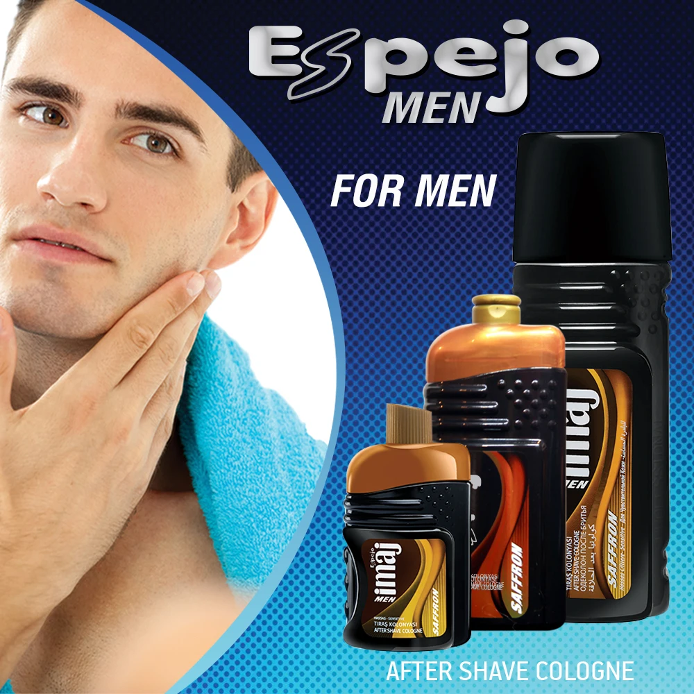 
AFTER SHAVING COLOGNE FOR MEN 50ml-200ml-700ml ESPEJO SAFFRON long lasting cologne fregrances for Sensitive Skin 