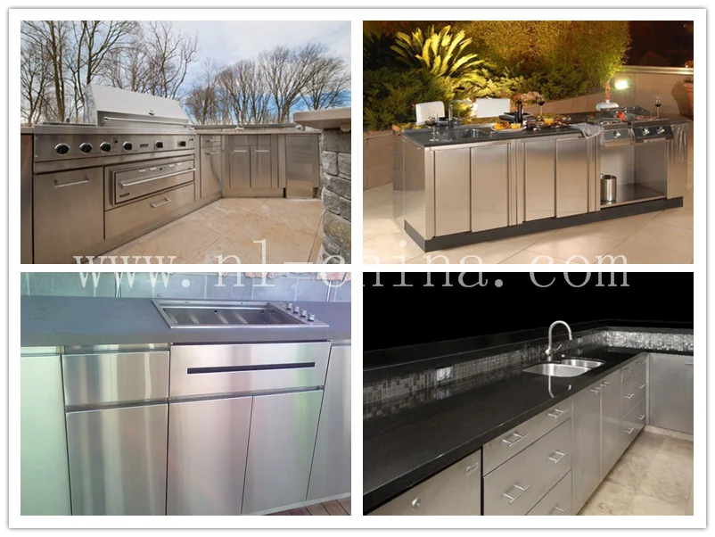 Modern Stainless Steel Outdoor Kitchen Cabinet China Supplier