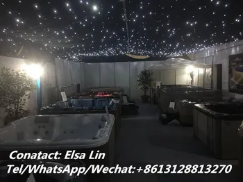 Chine En Gros Plafond Led Lumineux Tissu à Fibers Optiques Led Rideau Avec Le Contrôle De Dmx Buy Led Tissu éclairage Rvb Led Ciel étoile