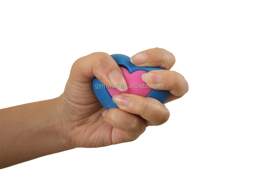 Nuosen 3-Piece Hand Exercise Stress Balls Set - Finger Stretcher & Grip Strengthener For Arthritis Relief