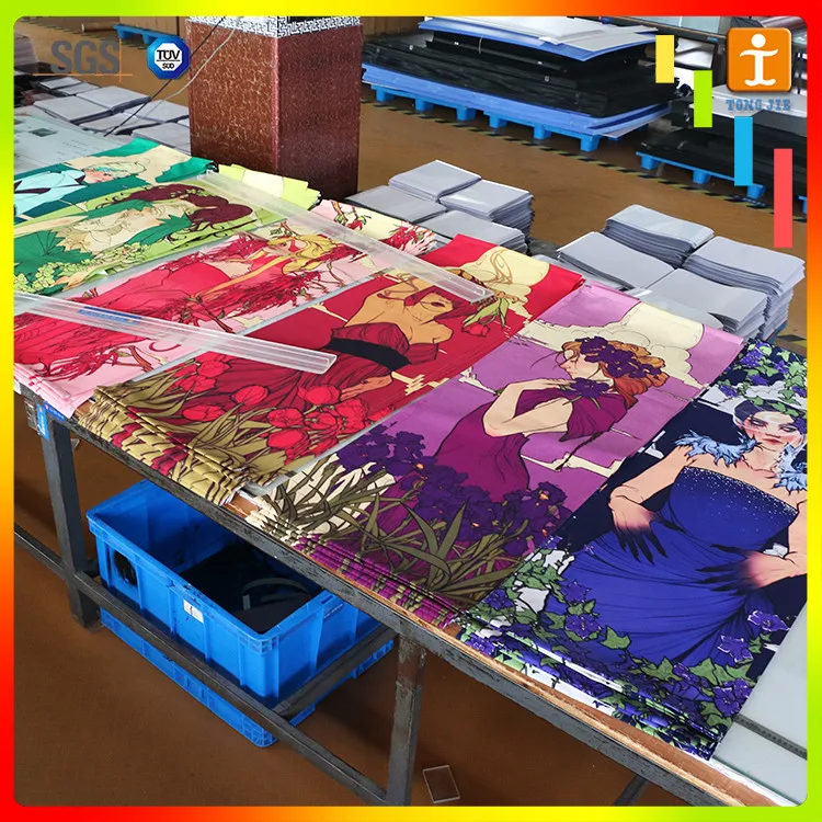 Dye Sublimation Outdoor  Biodegradable Christmas Canvas  