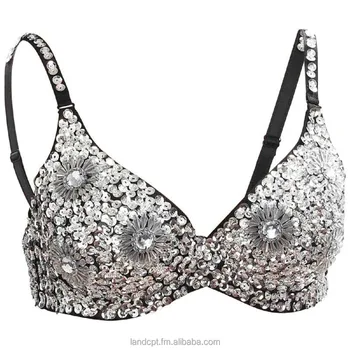 reggiseno con paillettes