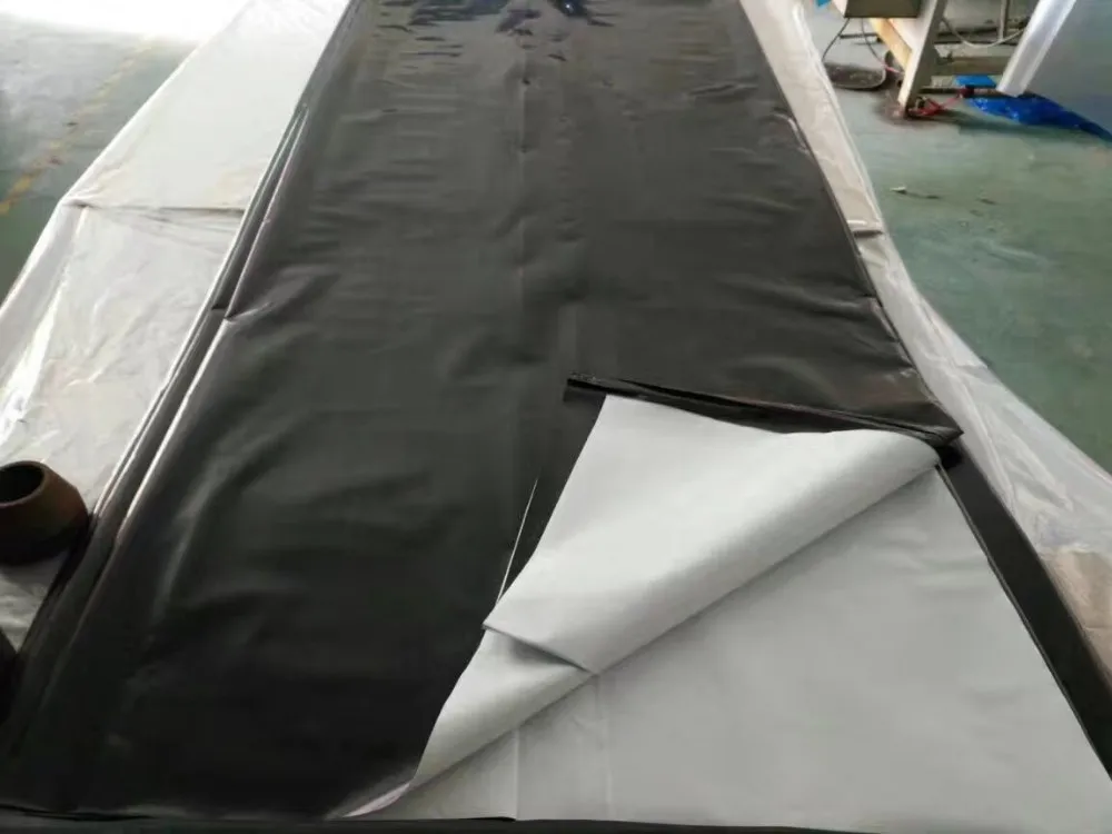 White and Black Polyethylene Lumber Shrink Wrap Supplier