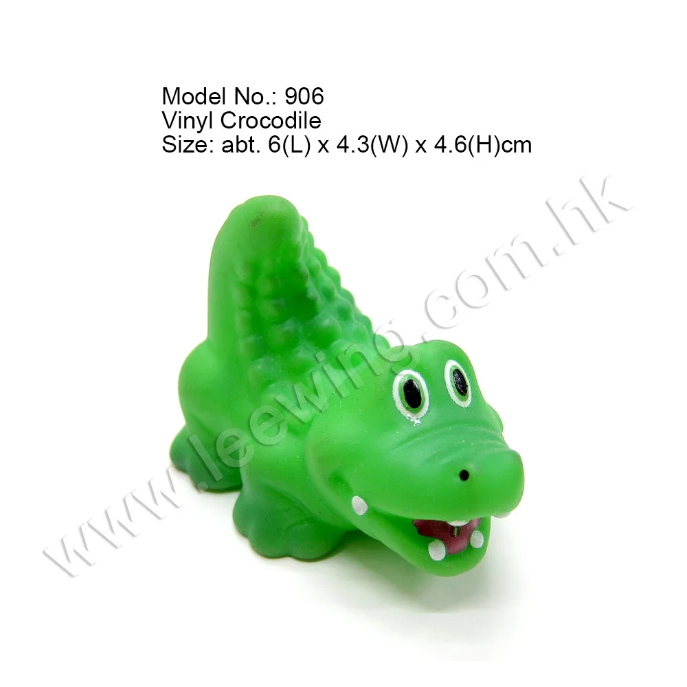 rubber alligator bath toy