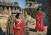 Kanchipuram silk saree / Bridal saree blouses designs / JHand work saree border designs