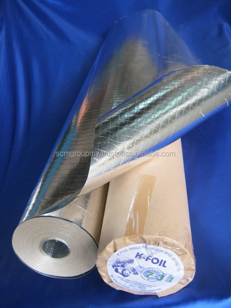 Industrial Fire Retardant Air Ducting Thick Aluminum Insulation Foil ...