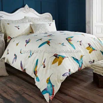 Beautiful Bird Duvet Quilt Cover Pillow Case Bedding Set Single