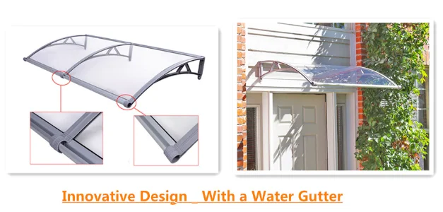 Door Canopy- SILVER WING-MIKO