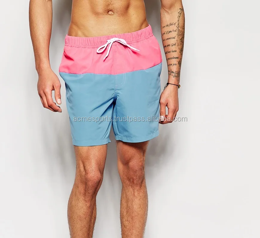 mens branded swim shorts