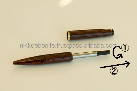 
Premium and famous hand made ballpoint pen with metal pen clips for gift , wholesale price is also available 