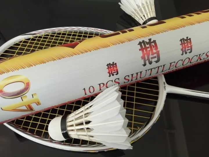 Tayod Brand Badminton No.6 Duck Feather Shuttlecock - Buy No.6 Duck ...