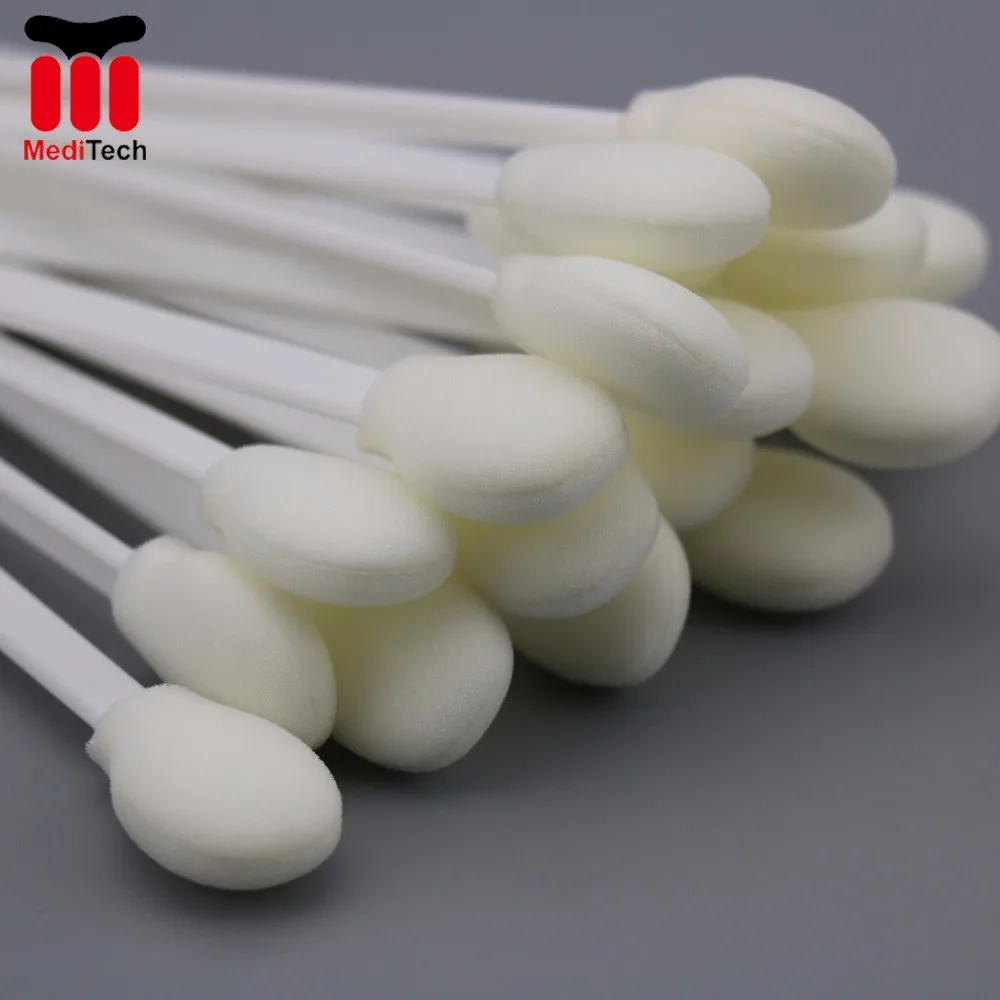 5" Large Round Lollipop Sterile( Spongetipped ) Medical Foam Swab