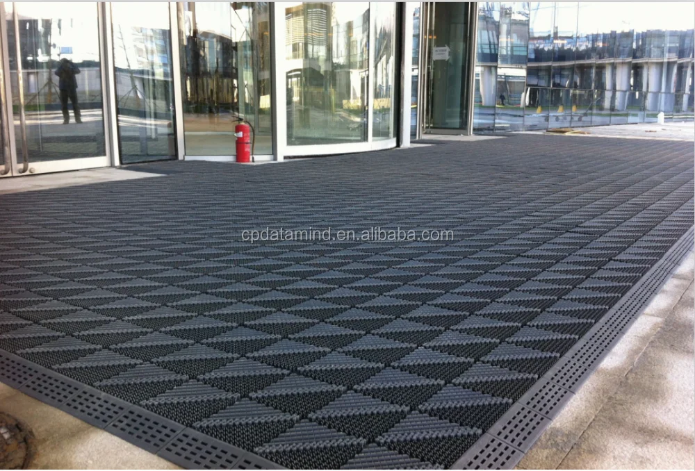 Three In One Large Plastic Floor Mat Anti Slip Dust Clean Matting Buy