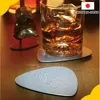 Fashionable and Popular Stainless steel tableware Drink coaster guitar pick shaped for music lover