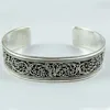 Indian Charm Oxidized Silver 925 Sterling Carving Work Bangle, Indian Silver Jewellery, Silver Jewellery
