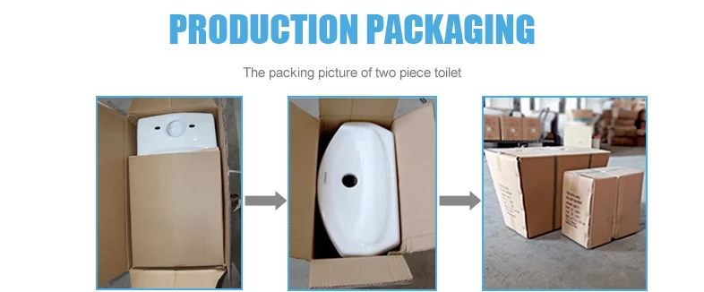 Ceramic flushing method water closet,two piece p-trap asian toilet