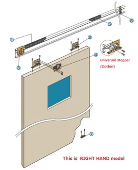 Automatic Hanging Sliding Door Closer With Closing Speed Adjustment Made In Japan Buy Hanging Sliding Door Product On Alibaba Com