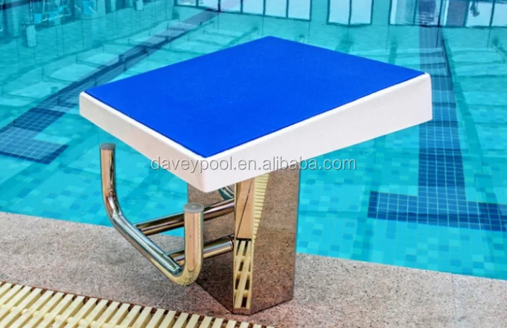 Anti-Slip swimming pool diving board,Non slip racing starting block3