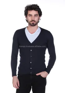 Men's Solid Colors Basic Cardigan Men's Solid Colors Basic Cardigan