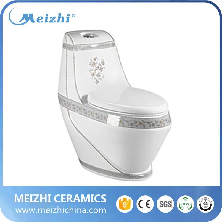 Alibaba china new design water tank arabic gold toilet for sale