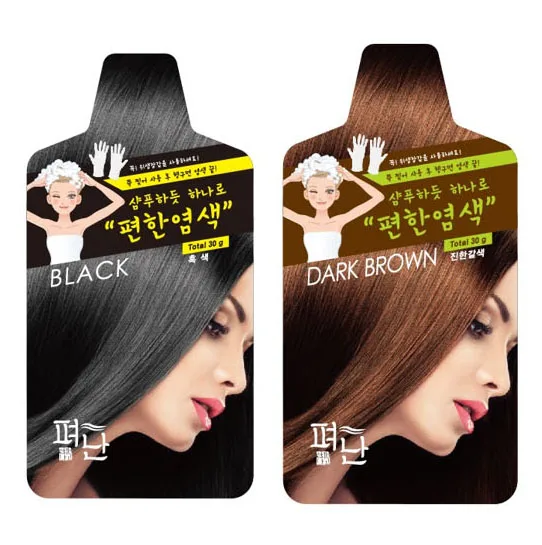 Корейские краски для волос с натуральными компонентами