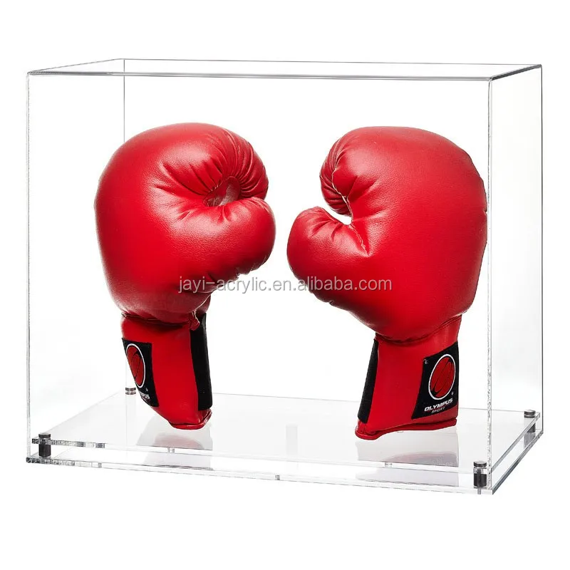Acrylic lucite Boxing Glove Display Case