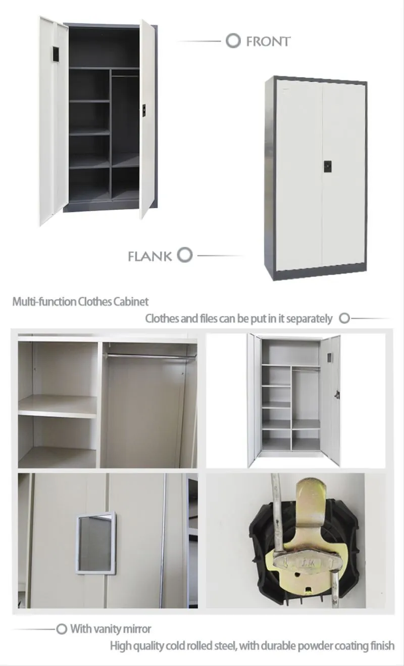 Home Furniture Steel Combination Wardrobe Otobi Furniture Steel Almirah