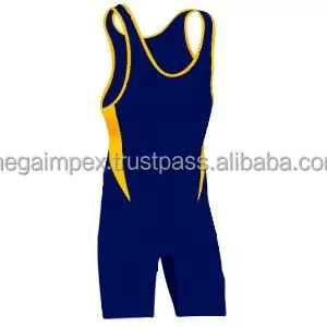 yellow wrestling singlet