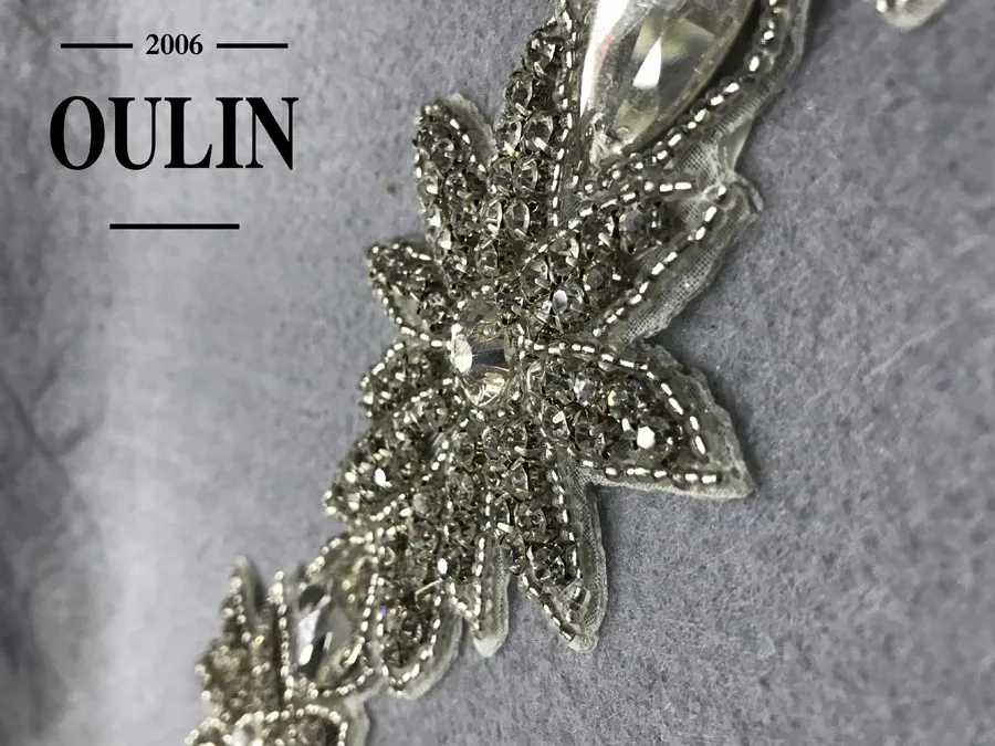 DIAMANTE GLASS TRIMMING BRIDAL TRIM RHINESTONE BEST QUALITY