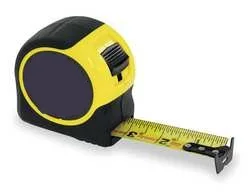 
Tape Measure 1 1/4 Inx25 ft Yellow/Black 