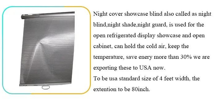 Hot Selling High Standard Night Shade Refrigerator Door Window