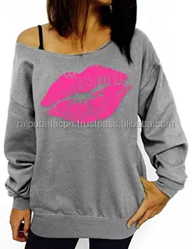 off the shoulder sweatshirt wholesale