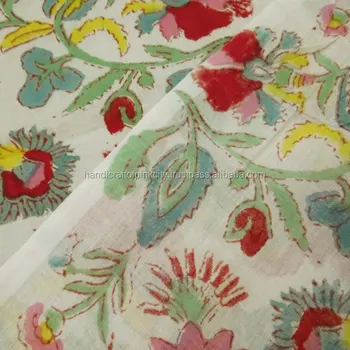 how to print on fabric by hand