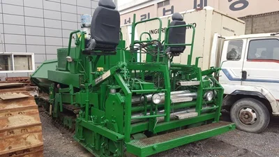 
[ Winwin Used Machinery ] Used Asphalt finisher (Paver) BARBER-GREENE BG225B 1991yr For sale 