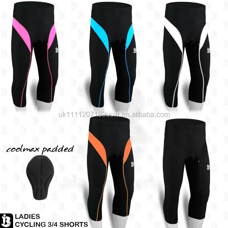 3 quarter cycling shorts