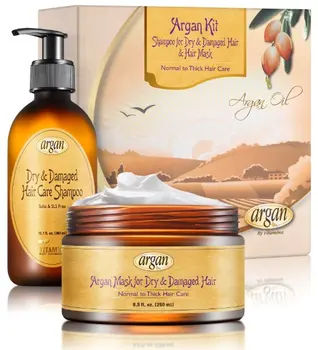 Moroccan Hair Mask Deep Conditioner Shampoo Argan Kit Normal