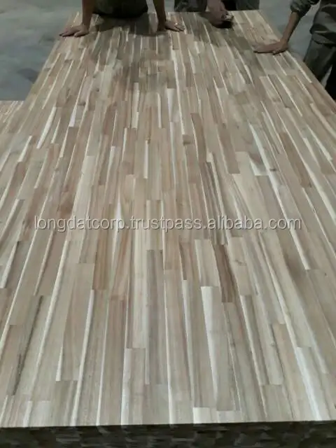 
Hot sale acacia from Vietnam wood finger joint laminated 