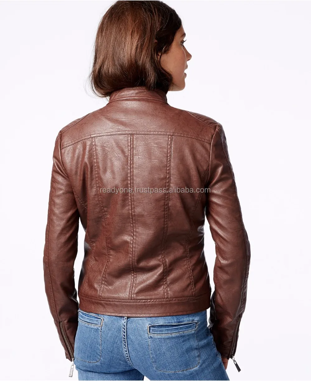 Custom Fashion Women Leather Jacket In Pakistan Sialkot Buy Suede