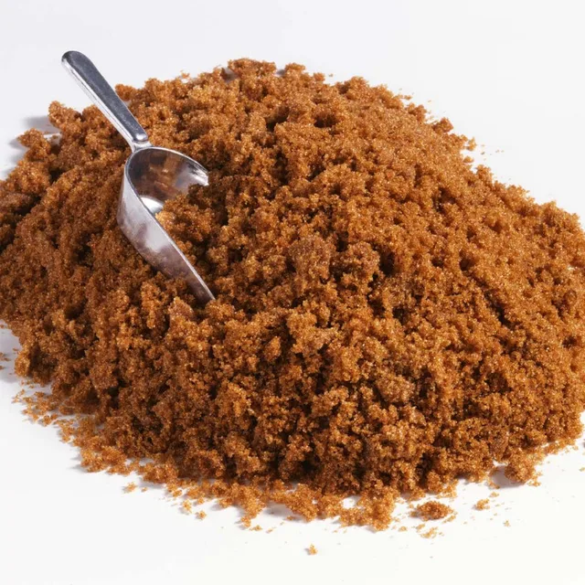 brown organic sugar