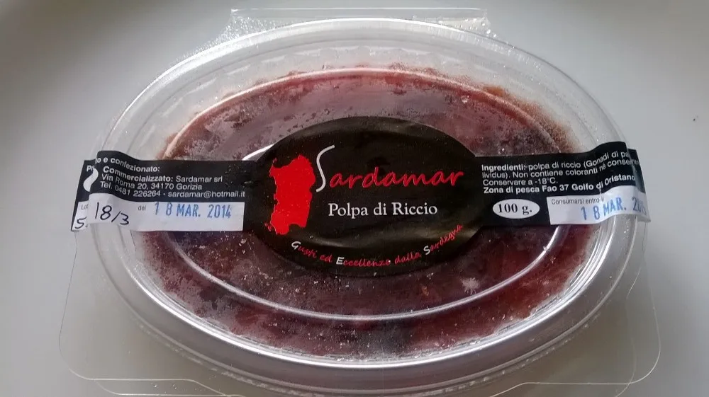 
frozen sea urchin roe 